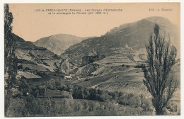 CPA - LUS-LA-CROIX-HAUTE (Drôme) - Les Gorges D'Entreruche Et La Montagne De La Chaude - Other & Unclassified