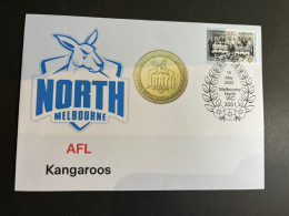 (3 Q 34) Australia NRL Team (2023) Commemorative Cover With Fooball Stamp - North Melbourne - - Brieven En Documenten