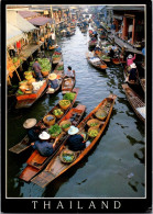 (3 Q 35) Thailand Floating Market - Marché Flottant - Marchés