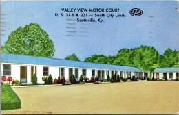 Kentucky Scottsville Valley View Motor Court 1957 - Autres & Non Classés