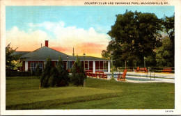 Kentucky Madisonville Country Club And Swimming Pool Curteich - Autres & Non Classés