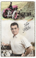 CARTE ANCIENNE - HOMME, TRACTEUR ( VIVE SAINT ELOI ) EDITION A. NOYER - VOIR LE SCANNER - Tracteurs