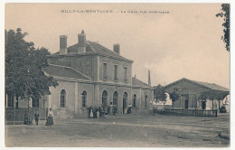 CPA - RILLY-LA-MONTAGNE (Marne) - La Gare, Vue Extérieure - Rilly-la-Montagne