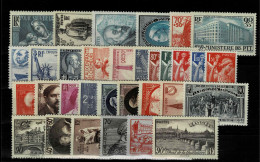 1939 ANNEE COMPLETE FRANCE  NSC (**)   32 TIMBRES ( YEAR SET JAHRGANG ) - ....-1939