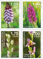 Luxembourg 2022 Wild Orchids In Luxembourg Stamps 4v MNH - Nuevos