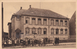 HAGONDANGE - METZ - MOSELLE - (57) - PEU COURANTE CPA ANIMEE - ECOLE DES FILLES.... - Hagondange