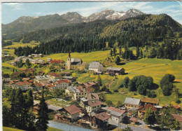 C8300) FIEBERBRUNN In Tirol - Fluss Häuser Kirche Straße - ältere Farbkarte - Fieberbrunn