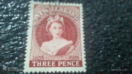 YENİ ZELANDA-  1955              3P                USED - Used Stamps