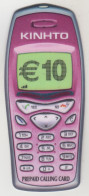 GREECE - Mobile Phone , AMIMEX Prepaid Card ,10 €, 11/02,tirage 10.000, Mint - Griechenland