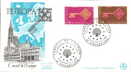 EUROPA 1968 FRANCE FDC - 1968