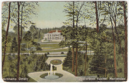 Oosterbeek - Kasteel Mariendaal - Arnhems Omstr - (Gelderland) - 1908 - Kunstchromo No. 476 J.H. Schaefer - Oosterbeek