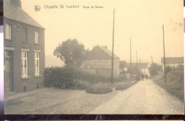 Cpa Chapelle Saint Lambert  Route De Genval - Lasne