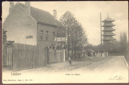 Cpa Laeken  Café Du Tilleul  1905 - Cafés, Hôtels, Restaurants