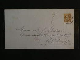 BS4 FRANCE  BELLE LETTRE 1873  MACON A BUXY + NAPOLEON 10C  SEUL +++++AFF. INTERESSANT+ - Otros & Sin Clasificación