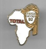 @+ Pin's Total Paris - Le Cap 92 - Arcane Paris - Rallye