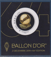 Mini Collector Carré D'Encre Ballon D'Or 2.12.2019 Timbre Rond TVP International Phil@poste - Ungebraucht