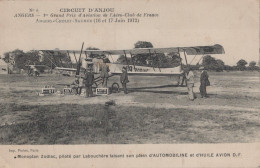 ANGERS CIRCUIT D'ANJOU 1912 MONOPLAN ZODIAC PILOTE PAR LABOUCHERE - Meetings