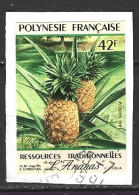 POLYNESIE. N°374 Oblitéré De 1991. Ananas. - Oblitérés