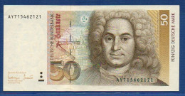 FEDERAL REPUBLIC OF GERMANY - P.40c – 50 Deutsche Mark 1993 AUNC, S/n AY7154621Z1 - 50 DM