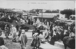 Tanger (Maroc) Un Coin Du Marché Animé - Carte Au Bon Mathurin 1914 - Tanger