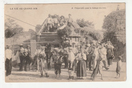 LA VIE AU GRAND AIR - PREPARATIFS POUR LE BATTAGE DES BLES - Culturas