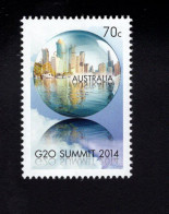 1770299089 2014 SCOTT 4120  (XX)  POSTFRIS MINT NEVER HINGED  - G20 LEADERS SUMMIT BRISBANE - Mint Stamps