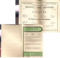 RARE   St Martin (jemeppe S/s)  Programme 1938 - Programmes