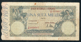 ROMANIA  P58  100.000 LEI  28.5.1946  #I/2    FINE - Roumanie