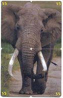 Old Elephant, LDPC, 4 Prepaid Calling Cards, PROBABLY FAKE, # Elefante-1 - Puzzle