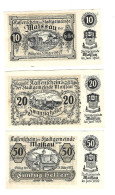 *notgeld   Austria Maissau Serie Compleet 573/1a Cat Val 3 ,00 Euro - Autriche