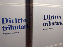 DIRITTO TRIBUTARIO VOLUME PRIMO + SECONDO DI NICOLA D'AMATI - LIBRO X DIRITTO GIURISPRUDENZA - Diritto Ed Economia