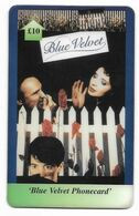 Ppsltd U.K., Blue Velvet, Prepaid Phone Card, PROBABLY FAKE, # Bluevelvet-1 - Cinéma