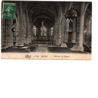 45 AMILLY Intérieur De L'église 1911 - Amilly