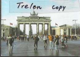 Berlin, Brandenburger Tor, 1991, Gelaufen,  Circulée - Berlijnse Muur