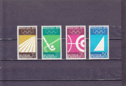 PRéLUDE AU 20° JEUX OLYMPIQUES DE MUNICH/NEUF **/N°450/453 YVERT ET TELLIER 1969 - Ungebraucht