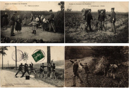 FRANCE DOUANE COSTUMS BORDER SECURITY, 15 Vintage Postcards Pre-1930 (L6225) - Colecciones Y Lotes