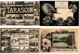 FRANCE SOUVENIR DE FANTASY, 23 Vintage Postcards Pre-1940 (L6224) - Sammlungen & Sammellose