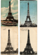 EIFFEL TOWER PARIS FRANCE, 39 Old Postcards Mostly Pre-1950 (L6227) - Collections & Lots