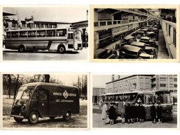 CARS, BUSES, AUTOMOBILES, 35 Old Postcards Mostly Pre-1950 (L6209) - Collections & Lots
