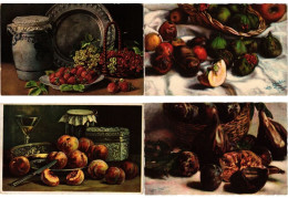 FRUIT, FRUITS, 67 Vintage Postcards Pre-1940 (L6218) - Collections & Lots