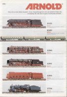 Catalogue ARNOLD 1996 Kleine Auswal Little Selecton Spur N 1/160 - Deutsch