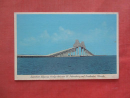 Sunshine Bridge Between  St Petersburg  & Bradenton Florida > St Petersburg .     Ref 6043 - St Petersburg