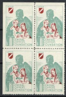 MNH** Latvia GOPPERS FOUNDATION Pfadfinder Reklamemarke VIGNETTE CINDERELLA SCOUTS SCOUTING BOY SCOUTS - Unused Stamps