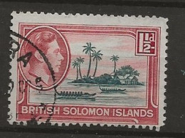 British Solomon Islands, 1939, SG  62, Used - Iles Salomon (...-1978)