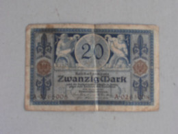 REICHSBANKNOTE 20 - 20 Mark