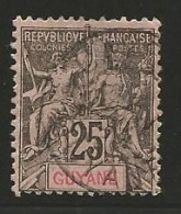 GUYANE N° 37 OBL - Oblitérés