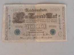 REICHSBANKNOTE 1000 - 1.000 Mark