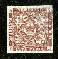 206 Newfoundland 1862 Scott 19 (SG19a) Used (Lower Bids 20% Off) - 1857-1861