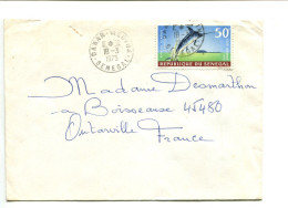 SENEGAL Dakar Médina - Affranchissement Seul Sur Lettre - - Sénégal (1960-...)