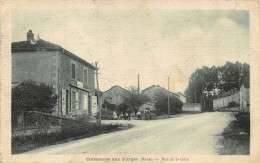 CPA 55 COUSANCES AUX FORGES RUE DE LA GARE - Sonstige & Ohne Zuordnung